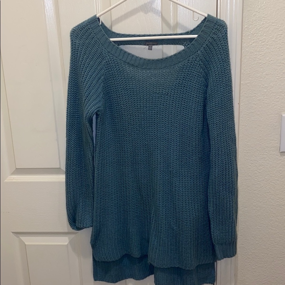Blue Knit Sweater/Tunic